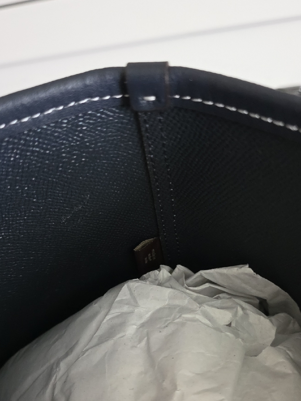 Coach Signature Large Tote Bag in Blue - Picture 5 of 10